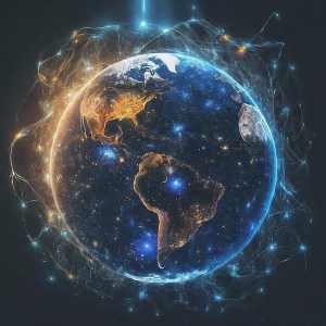 Earth covered by IoT